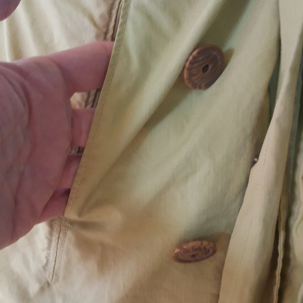 Cabi trench coat style shirt dress - Picture 4 of 4